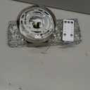 HuisMier Black Crystal Wall Sconces, Modern 3000K-6000K Dimmable LED Wall Light Fixtures with Remote, K9 Crystal Vanity Wall Lighting for Bathroom Bedroom Living Room Stairway Hallway, Hardwired