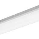 Lithonia Lighting 4 Foot LED Ceiling Light Fixture, 4 Ft LED Shop Light, Low Profile, Wide Housing Wraparound, Fixed 5000 Lumens, 4000K Cool White, Triac Dimming, 120V (FML4W 48 5000LM 840 TD)