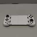 Joso Wireless Phone Controller for iPhone/Android, Mobile Game Controller with Hall Joystick Suitable for Xbox Cloud Gaming, PS Remote Play, Steam Link, Call of Duty & More - White with Rocker Light