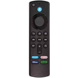 Replacement Voice Remote Compatible with All Fire-Series, TV Cube/Stick, Fit for Insignia/Toshiba/Pioneer Smart TVS, Echo-Show Smart TV,NS-32F201NA23 (New 3rd Voice Version)