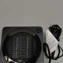 Gaiatop Mini Space Heater, Lightweight PTC Ceramic Fast Heating 500W Energy Efficient for Indoor Use, Overheating & 45 Tip-Over Protection, Portable Desk Electric Heaters for Office Home Black