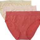 Warner's Women's Warners Blissful Benefits Dig-free Seamless Hipster 3-Pack  (XL)
