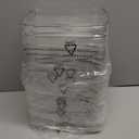 CiWiVOKi 12 Pack Clear Plastic Storage Bins, Acrylic Organizer and Containers with Handle for Pantry, Cabinet, Closet, Refrigerator, Freezer, Bathroom, Kitchen Under Sink Storage