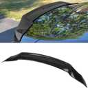 Rear Trunk Lip Spoiler R Style Highkick Wing Compatible with 10th Gen Honda Accord LX/EX/Hybrid Sport/Prime 2018 2019 2020 2021 2022 Sedan Accessories (Carbon Fiber)