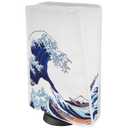 PlayVital Dust Cover for ps5, Soft Neat Lining Dust Guard Anti Scratch Waterproof Cover Sleeve for ps5 Console Digital Edition & Disc Edition - The Great Wave