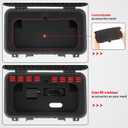 ZENACCE Hard Shell Carrying Case Compatible with 2025 Nintendo Switch 2, Travel Bag Holds New Switch 2 Console, Power Adapter, Cable and Other Accessories