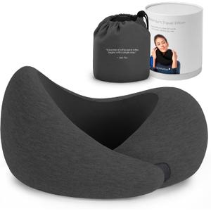 Ostrichpillow Go Neck Pillow, Travel Pillows for Airplanes, Premium Memory Foam Travel Pillow, 360 Ergonomic Design, Asymmetrical Sides, Travel Bag Included, Washable Modal Cover (Onesize, Dark Night) Ostrichpillow Go Neck Pillow, Travel Pillows for Airplanes, Premium Memory Foam Travel Pillow, 360 Ergonomic Design, Asymmetrical Sides, Travel Bag Included, Washable Modal Cover (Onesize, Dark Night)