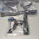 PLUSINNO 1/2/4 Pack Fishing Rod Holders for Boat, Fishing Rod Holder with Enlarge Clamp, Innovative Dual-V Shaped Design, Fit Round/Square Tube Boat Fishing, Fishing Gear, Fishing Gifts for Men