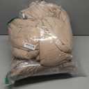 CozyLux Queen Comforter Set Khaki - Bed in a Bag Queen Size 7 Pieces, Luxury Soft Bed Set for All Seasons, Bedding Set with Down Alternative Comforter, Sheets, Pillowcases & Shams