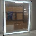 30x36 Inch Led Mirror for Bathroom with Front Light and Backlit, Bathroom Mirror with Led Lights, Vanity Mirror with Lights for Wall, Anti-Fog, Dimmable, Memory Function, Tempered Glass