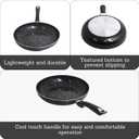 IMUSA 10" Bistro Ceramic Nonstick Fry Pan with Bakelite Handle