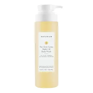 Naturium The Glow Getter MultiOil Hydrating Body Wash, Gentle Cleanser, 16.9 oz