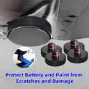 Chirano Lifting Jack Pads Compatible with Tesla Model 3/S/X/Y/Y Juniper, 4 Pucks with a Storage Case, Accessories for Tesla Vehicles 2013 to 2026