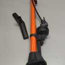 TOOLITIN Floor Bike Pump with Gauge,160 PSI High Pressure,Bicycle Pump Compatible with Presta and Schrader Valve (Air Plus-Orange)