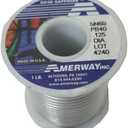 Amerway 60/40 Solder Stained Glass Supplies (1LB) with 2 Chemical Brushes