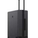 LEVEL8 Rolling Carry on Luggage Airline Approved, Carry-on Suitcases with Wheels, Lightweight Luminous Textured Luggage for Men Women, Tsa Lock, 20 Inch, Dark Grey