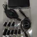 ReTrak Retractable Universal Ultrabook/Netbook/No... Charger, Black (ETCHGNBUNN)