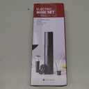 PEIPU Electric Wine Bottle Opener, Easy to Use, Perfect for Home, Restaurants & Travel, Wine Lovers & Host (Black)