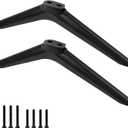 2 x TV Stand for Hisense TV Legs, Base Stand for Hisense 40" 43" Smart TV, for 43H4F 43H4030F 43H4030F1 40H5590F 40H4F 40H3F9 40H4030F1, TV Stand Legs for Hisense with Screws and Instructions