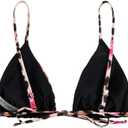 ZAFUL Women's Triangle Bikini Top String Push Up Padded Sexy Swimsuit Bathing Suits Top (S)