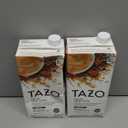 TAZO Decaf Chai Latte, Black Tea Concentrate, Easy-to-Serve Chai Tea for Everyday Lattes, Hot or Iced Tea and Mocktails, 32 oz Tea Mix Carton (32 Fl Oz (Pack of 1)), BB Date: 2027/04/18
