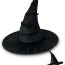 Elphaba Hat Witch Costume Black Witches Wizard Hats Stuff Gifts Glasses Accessories Merch for Women