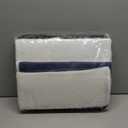 Cat Beds for Indoor Cats, Large Cat House Foldable Cat Cave with Scratch Pad and Hanging Fluffy Ball, Reversible Cushion Hideaway for Pet Cats, 16.5x16.5x13.2 inches, Dark Blue