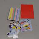 Paper Magic Group Bluey Valentine's Day Cards and Bluey Fuzzy Sticker Set - Valentine Exchange Cards