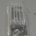 Yofidra Sink Caddy with Stone Drying Tray: Stainless Steel Soap Dispenser Kitchen Sink Organizer Set, Sponge Holder Counter Accessories Decor for Kitchen Organizers and Storage 8.1x3.5x4.5 in White