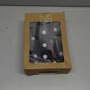 Pooqla Decorative Led Light Up Number Letters, Black Plastic Marquee Number Lights Sign for 16th Birthday Party Wedding Decor Battery Operated Black Decoration 16