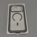 Miracase for iPhone 17 Pro Max Case 6.9" Full-Body Phone Case with Built-in Glass Screen Protector& Full Camera Protector,[Magnetic with MagSafe] Drop Proof 17 ProMax Cover, Grey Titanium