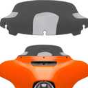 7" Motorcycle Windshield Accessories for Harley Touring 2014-2023 Street Glide, 2014-2022 Electra Glide, 2014-2024 Ultra Limited and 2014+ Trike Tri Glide Models (Light Gray)