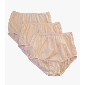 3 PCS Vanity Fair Women's Perfectly Yours Ravissant Nylon Brief Panties, Size M