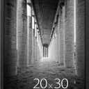 DOAI ART 20x30 Poster Frame Black, Poster Frames 20 x 30 inches or 20x30 Picture Frames with HD Plexiglass for Horizontal or Vertical Wall Mounting, Scratch-proof Safe and Artistic Large Photo Frame
