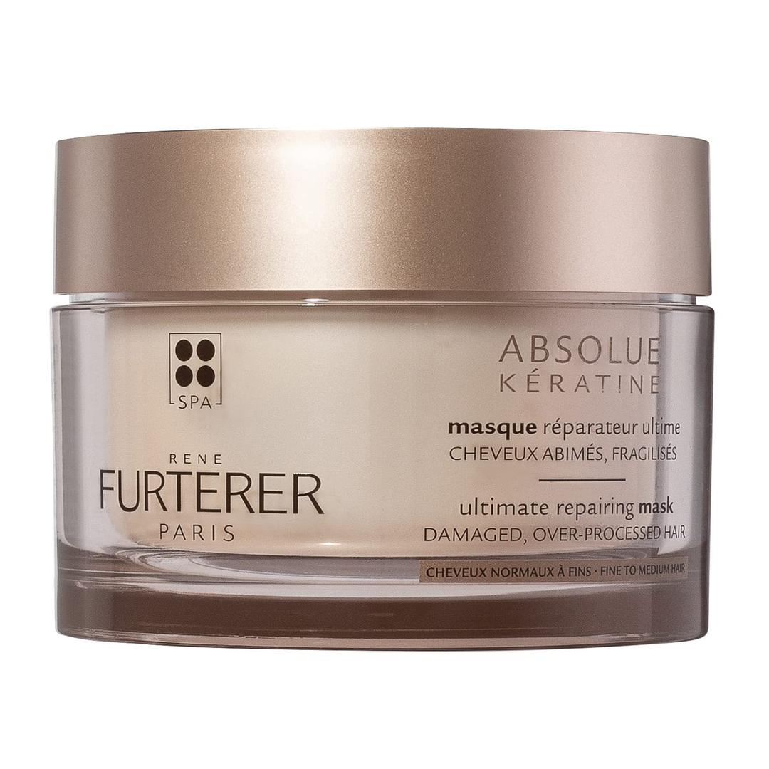 Rene Furterer ABSOLUE KERATINE Ultimate Regenerating Mask - For Damaged, Over-Processed Fine to Medium Hair - Repair & Restore (7 Fl Oz (Pack of 1))
