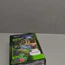 Upgraded Kids Toy Golf Set with Dinosaur Automatic Golf Returner, Led Light Up Night Golf Balls, 3 Clubs, Putting Mat, 3-8 Toddler Mini Golf Games, Indoor Outdoor Sports Toys for Boys Girls (Black)