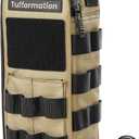 Tufformation Heavy Duty Small Tool Bag Pouch Portable Utility Organizer Case with Zipper Handle. Perfect for EDC, Motorcycle, Road Bike, Electricians & More
