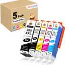 Refillable 280XL 281XL 280 XL 281 XL Ink Cartridges Compatible for PIXMA TR8620 TR8620a TS702 TS702a TS6120 TS6220 TS6320 TS8120 TS8220 TS8320 TR7520 TR8520 TS9120