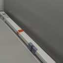 AOSKY Blackout Roller Shades Cordless Blinds for Windows, Free-Stop Shades with Valance, Thermal Insulated Fabric, UV Protection, Natural Woven Blinds for Home and Office (41" W x 72" H, White)