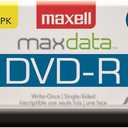 Maxell Dvd-R Recordable Disc, 4.7 Gb, 16x, Spindle, Gold, 25/pack