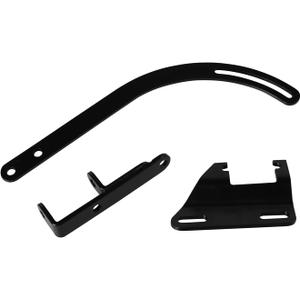 Alternator Bracket Kit Compatible with Chevy Small Block SWP SBC 283 305 327 350 Short Water Pump Drivers Side Black