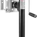 VEVOR 5000 lbs Dynamic Load Capacity, Heavy Duty Swivel Bolt-on Trailer Jack, 14.3" Lift Trailer Jack Stand with Handle for RV, Horse, Utility, and Yacht Trailers