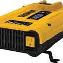 DEWALT DXAEPIP3W 20V, 3-Way Powered (Cables, Battery, DC Plug) 1000 Watt Power Inverter; Dual AC Outlets, 1 USB-A Port, & 1 USB-C 30W Port