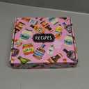 COFICE Recipe Binder Book with Plastic Sleeves Cards 3 Ring Small Cookbook Organizer, Dark Blue