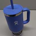 Hydro Flask Travel Tumbler with Handle, Lid and Straw - Insulated Stainless Steel in 40 Oz Cascade