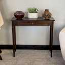 Solid Acacia Console Table w/Drawer, 32 inches x 12 inches x 30 inches