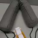 Sunolga 24" Door Draft Stopper Blocks Hot and Cold Air with Removable Washable Cover for Gaps Up to 3", All-Season Seal for Noise, Door Sweep for Bottom of Door and Window, Home Essentials, Gray