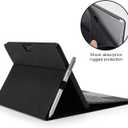 Omnpak Protective Case for Surface Go 4 2023/Go 3 2021/Go 2 2020/Go 2018 with Stylus Holder, Multiple Angle Slim Lightweight Cover, Compatible with Type Cover KeyboardKeyboard Not Included