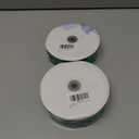 2 x 1-1/2" Wide x 100 Yards Wide Green Satin Ribbon Solid Fabric Ribbons Roll for Valentine's Day Crafts Chair Sash Gift Wrapping, Invitation Cards, Floral Sewing Party (Green)