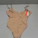 Popilush Shapewear Bodysuits for Women - Tummy Control Body Suits for Womens Deep V Corset Tops Thong Concert Outfits Small